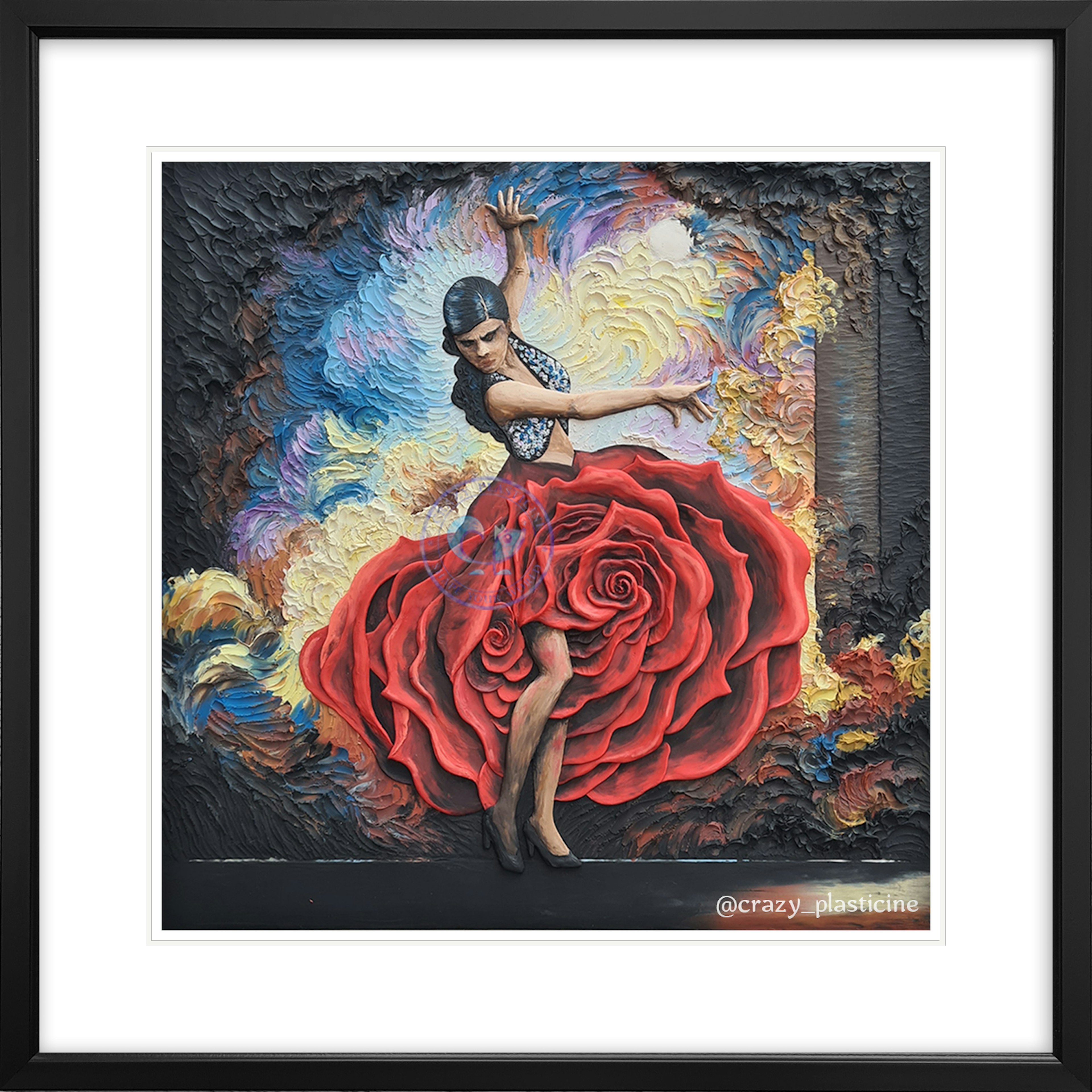 Main image for Dance of the Rose plasticine painting
